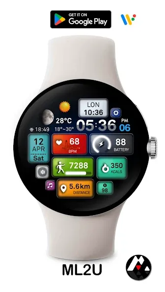ML2U 232 Watch Face screenshot 7
