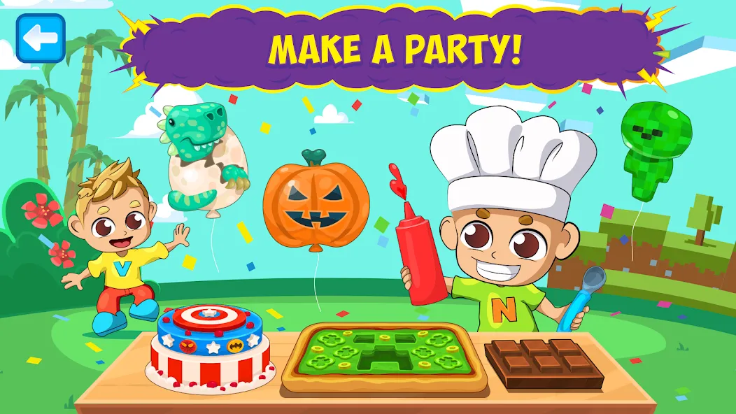 Vlad and Niki: Kids Pizza Game screenshot 25