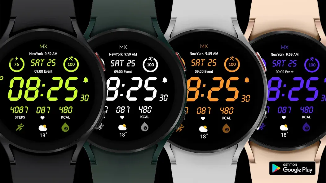 MIMIX Activy Zero Watchface screenshot 7