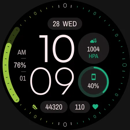 TKS 37 Orio Watch Face screenshot 11
