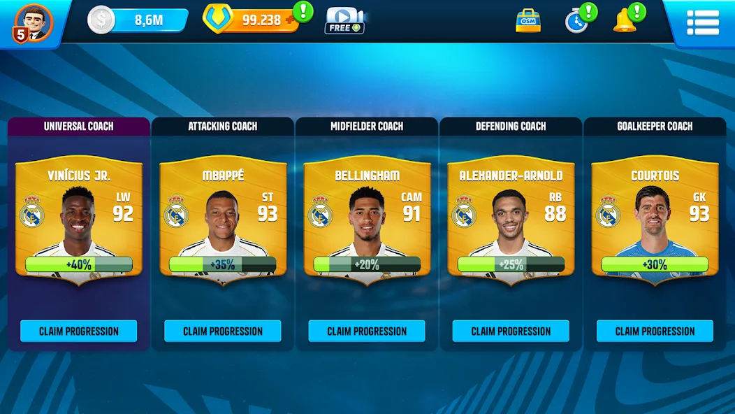 OSM 26 - Fußballmanager Spiele screenshot 6