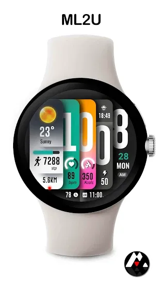 ML2U 250 Watch Face screenshot 4
