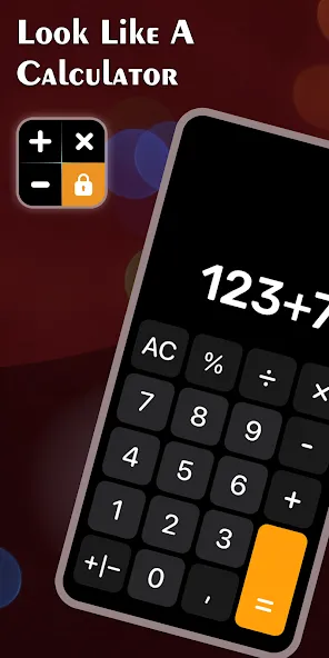 Calculator - Hide Photo, Video screenshot 1