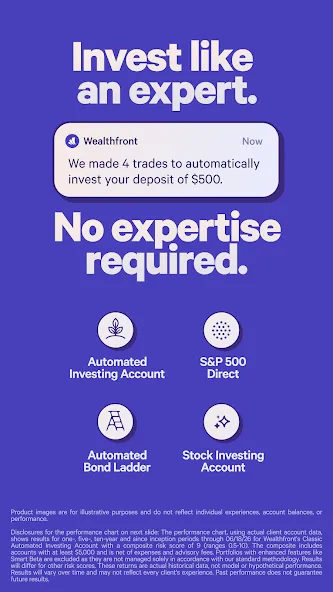 Wealthfront: Save and Invest screenshot 3