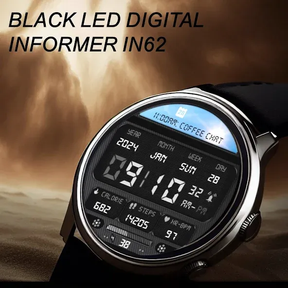 LED Retro Black Informer IN62 screenshot 2