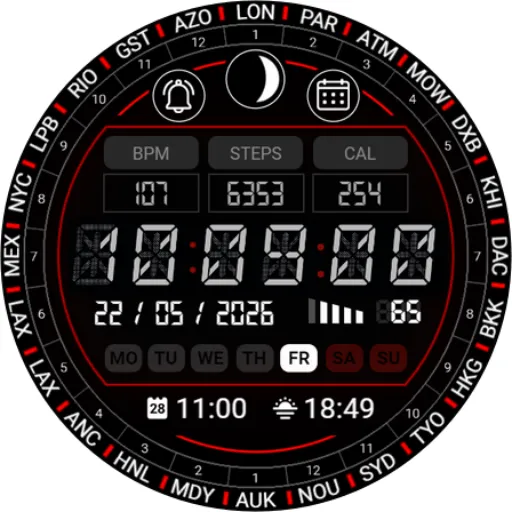 Tactical Watch Face screenshot 23