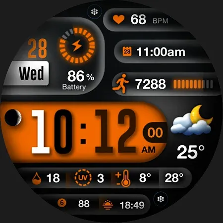 ML2U 256 Watch Face screenshot 26