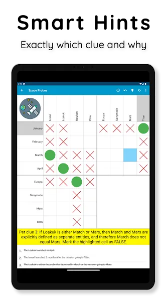 Logic Grid Puzzles: Brain Game screenshot 10