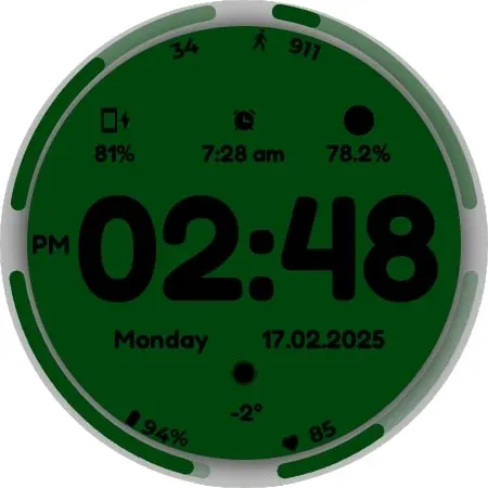 GRBL Bars Watchface screenshot 23
