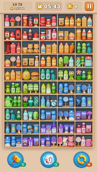 Goods Puzzle: 3D Sorting Games screenshot 1