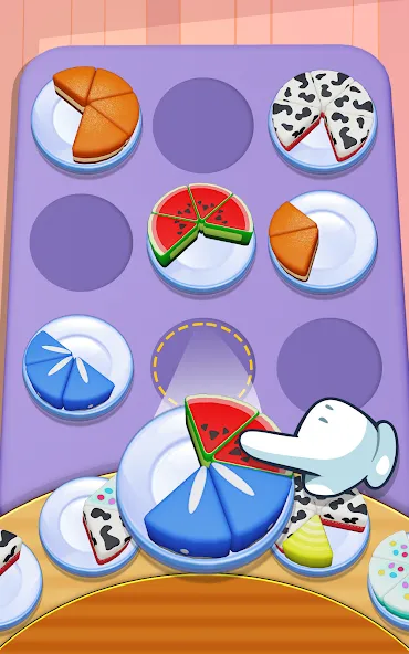 Cake Sort - clasificar tartas screenshot 13