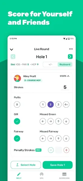 Leaderboard Golf screenshot 5