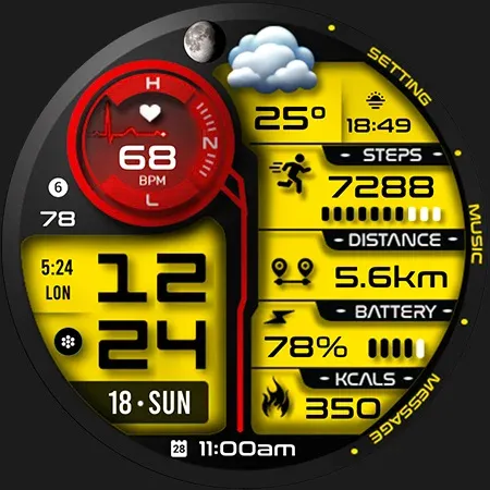 ML2U 263 Watch Face screenshot 27