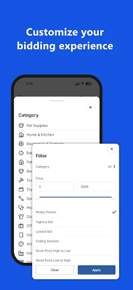 Justbid.com screenshot 3