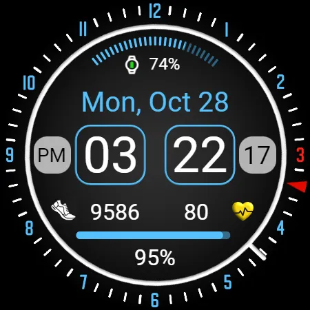 Iris505 Digital Watch Face screenshot 22