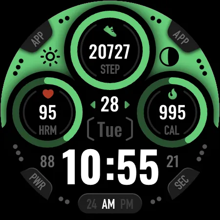 Casual colors: Watch Face screenshot 5