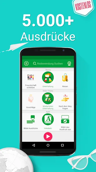 Deutsch Lernen - 5.000 Sätze screenshot 1