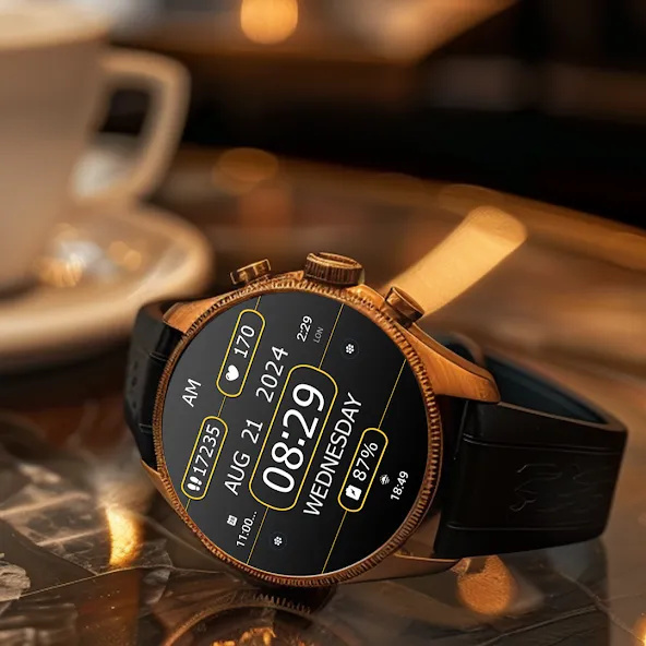 Key WF28 Digital Watch Face screenshot 4