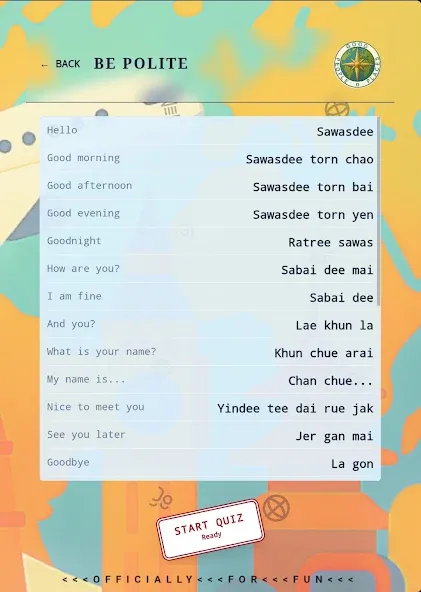 Travel Mini-Game Passport screenshot 3