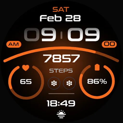 OMG 439 - Digital Watch Face screenshot 30