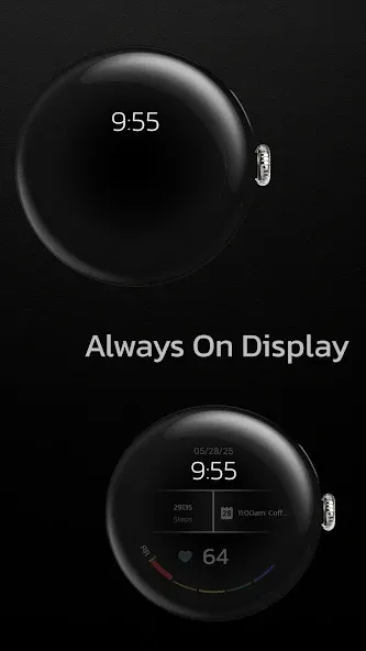 Digital Watchface D6 screenshot 4