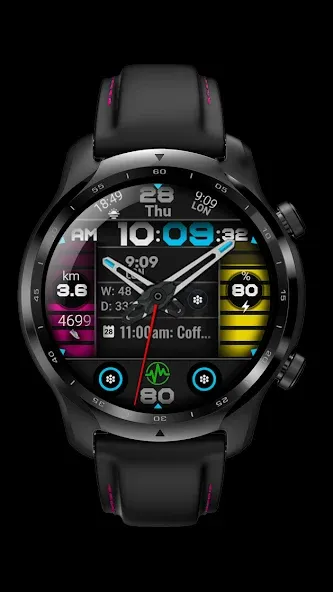 Analog Watch Face CUE137 screenshot 3