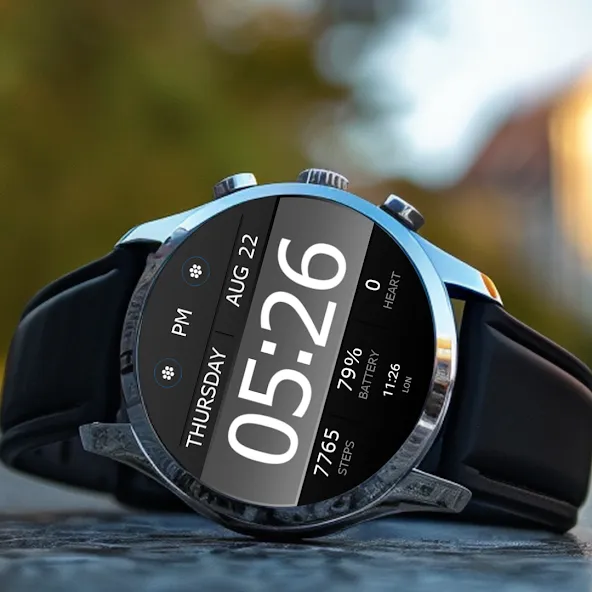 Key WF40 Digital Watch Face screenshot 5