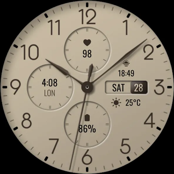 Watch face 10h08.com #133 screenshot 28