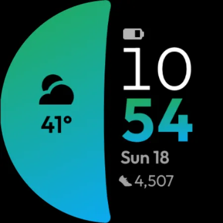 Duo Digital watch face screenshot 5
