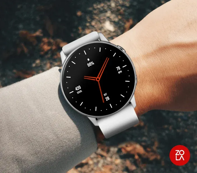 Black Style Pro Watch Face screenshot 4