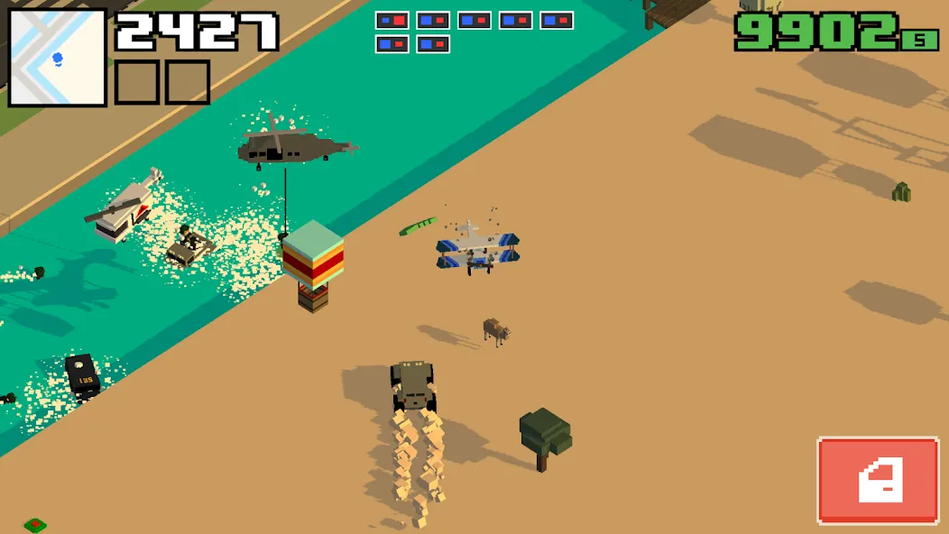 Smashy Road: Wanted 2 screenshot 2