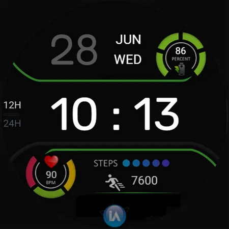 IA93 Digital Watchface screenshot 20