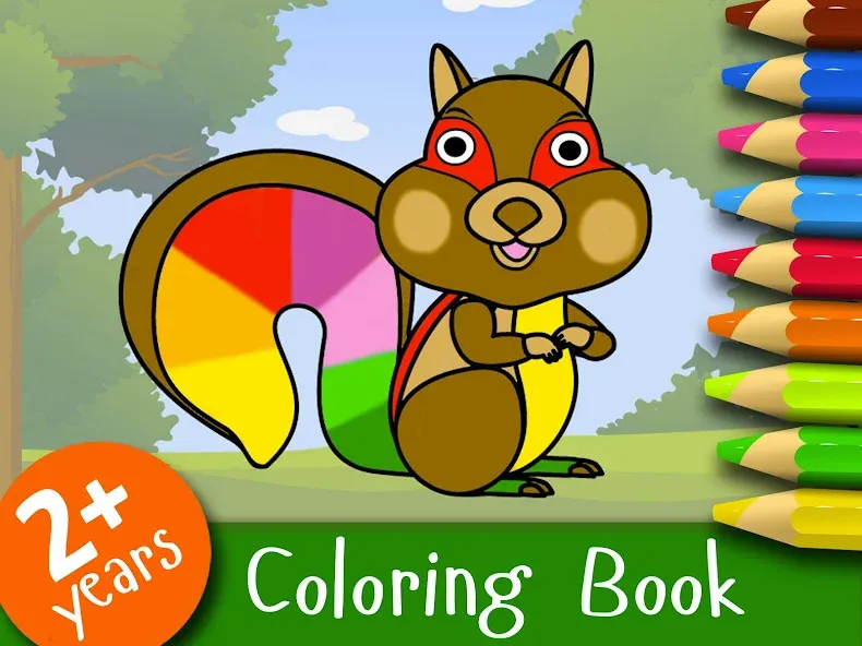 Forest - Kids Coloring Puzzles screenshot 8