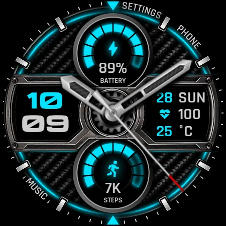 Phantom - Hybrid v4 watch face screenshot 11