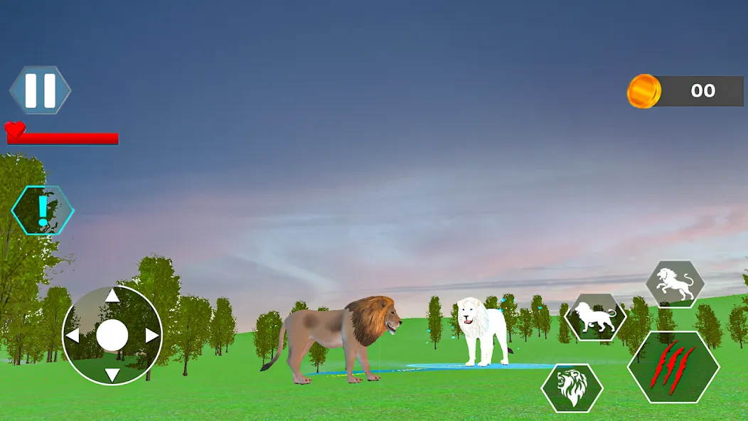 Lion Family Simulator Game screenshot 3