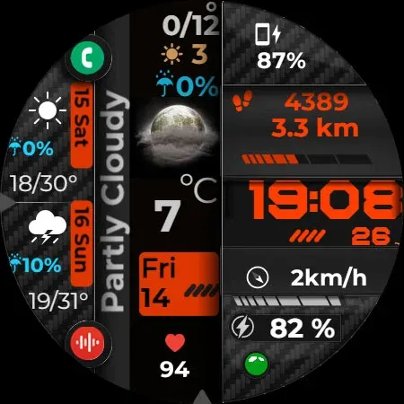 Watch Face CUE145 screenshot 13