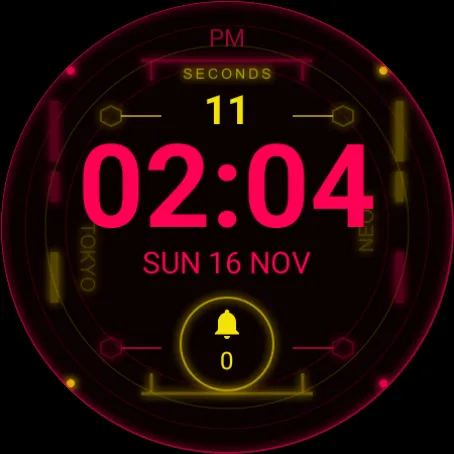 Neon Tokyo Watch Face screenshot 10