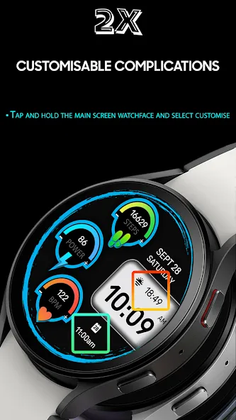 IA117 Digital Watchface screenshot 5