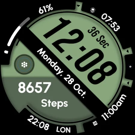 RE61 - Runner Watch Face screenshot 18