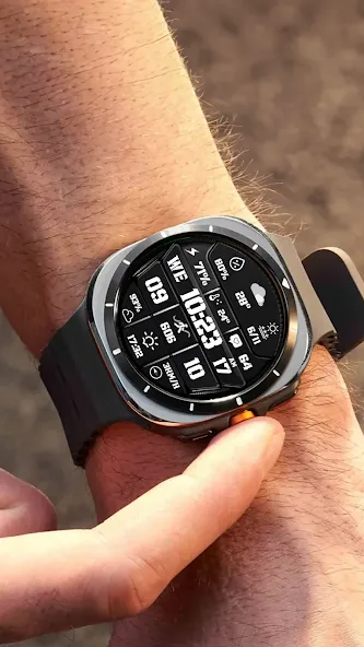 N-SPORT712-Digital Color Watch screenshot 1