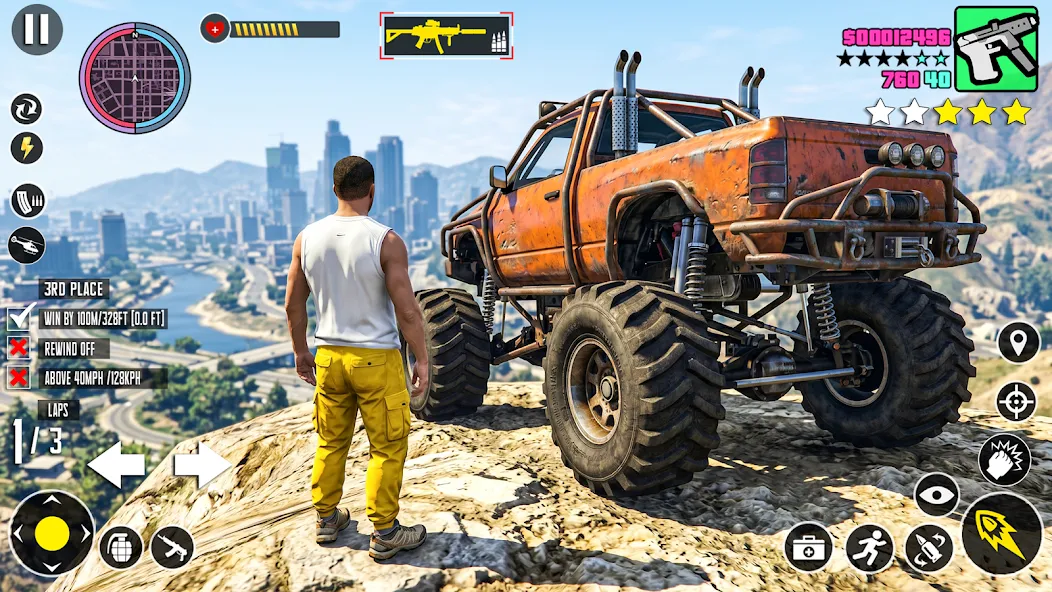 Miami Gangster 3D Games screenshot 2