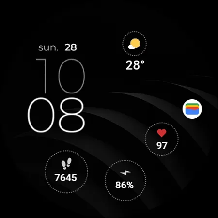 TVV Minimal 3 Watch Face screenshot 8