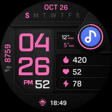 PIXEL INSTINCT 3 Watch Face screenshot 32