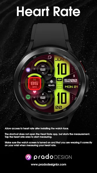 PRADO X75 Digital Watch Face screenshot 7