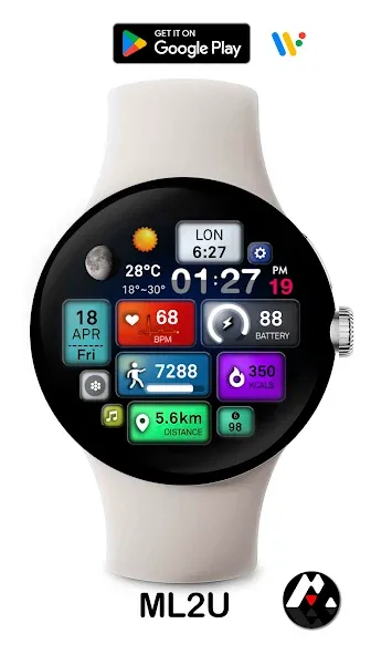ML2U 232 Watch Face screenshot 4