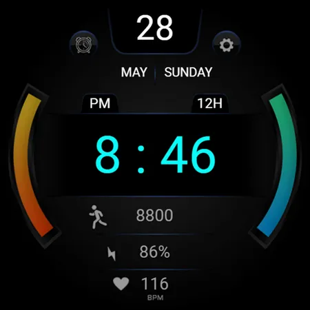 IA92 Digital Watchface screenshot 9