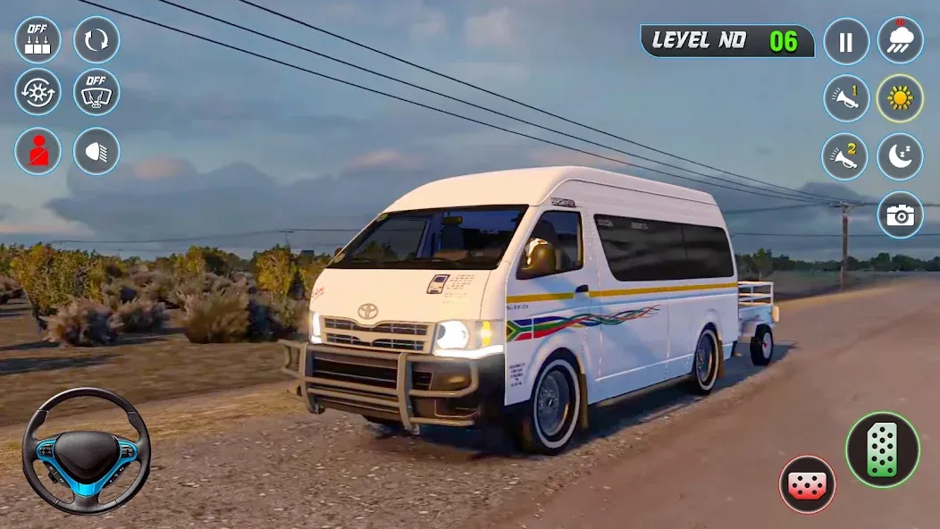 Mini Coach Bus 3d City Bus Sim screenshot 2