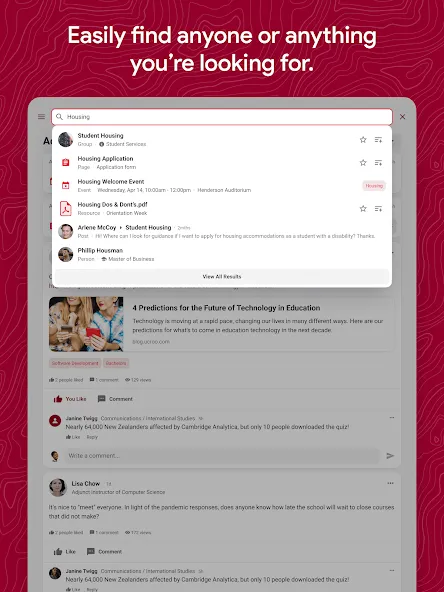 MyChaffey screenshot 7