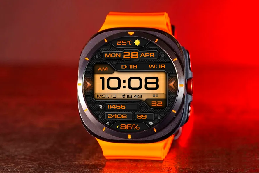 REDENTION Watch face screenshot 3