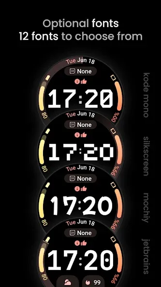 Apex SE Watch Face screenshot 5
